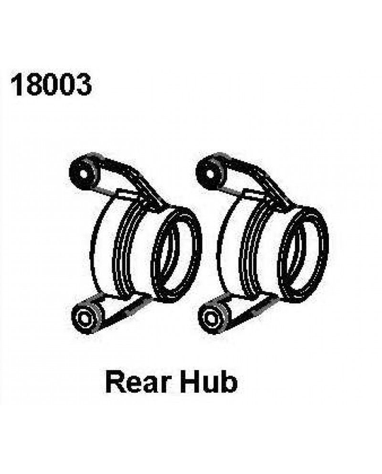 1/18 MT - RCPRO - Rear Hub - 18003