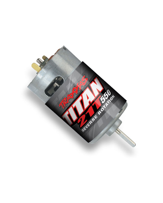 Titan 550, reverse rotation Motor (21-turns/ 14 volts) - 3975R