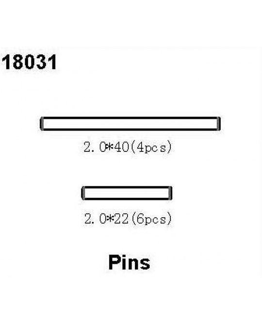 1/18 MT - Pins - 18031