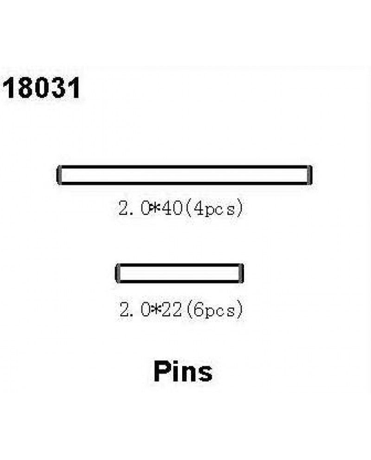 1/18 MT - Pins - 18031