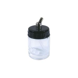 SUCTION TOP GLASS JAR - 22CC - UPRIGHT - AC-BD02-paints-and-accessories-Hobbycorner