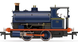 Port of London Authority, Peckett W4 Class, 0-4-0ST, No. 74 - Era 3/4 - R3679-trains-Hobbycorner