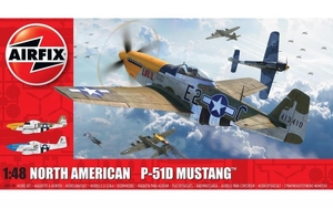 1/48 North American P51-D (Filletless Tails) - 205138-model-kits-Hobbycorner