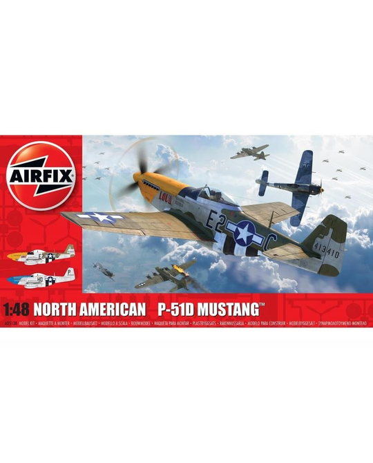 1/48 North American P51-D (Filletless Tails) - 205138