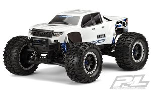 Pre-Cut Brute Bash Armor Body (White) for X-MAXX - 3513-17-rc---cars-and-trucks-Hobbycorner