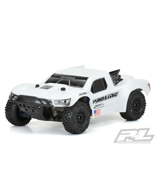 Pre-Cut Flo-Tek Fusion Bash Armor Body (White) for PRO-Fusion SC 4x4, Slash 2wd, Slash 4x4, SC6.1, 22SCT, & SCTE - 3458-15