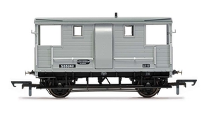 BR, 24T Diag. 1543 Goods Brake Van, 555040 - Era 4 - R6915-trains-Hobbycorner