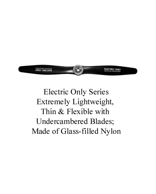 Master Airscrew -  Nylon Electric Propeller -  10 x 8 -  13- NE1080