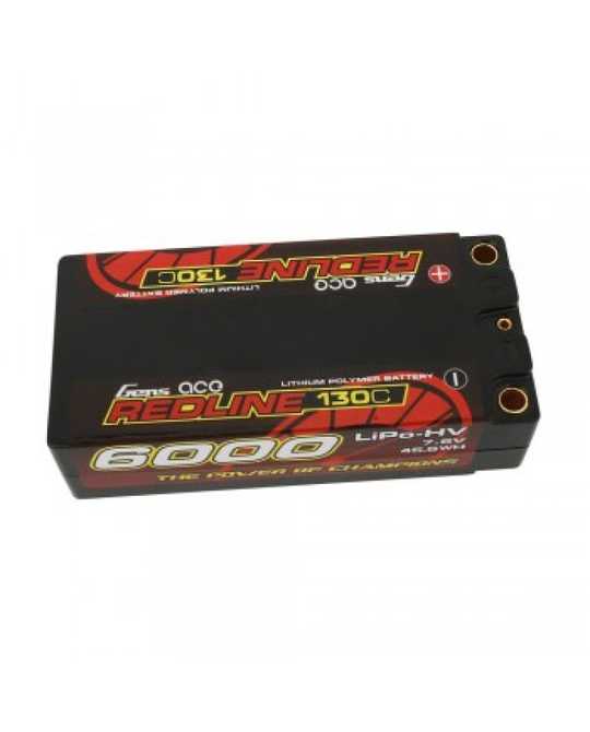 Redline HV 6000mAh 7.6v 130C Shorty