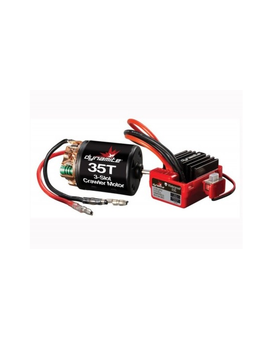 Brushed Crawler Motor & ESC Combo, 35T - DYNS0900