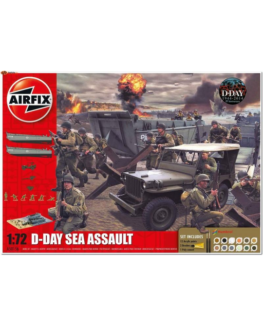 1/72 75th Anniversary D-Day Sea Assault Gift Set - 250156