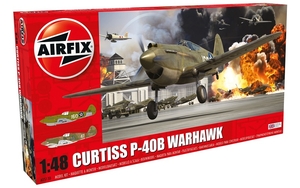 Curtiss P-40B Warhawk 1/48-model-kits-Hobbycorner