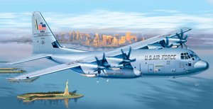 1/72 C-130J Hercules with RNZAF Decals - 1255-model-kits-Hobbycorner