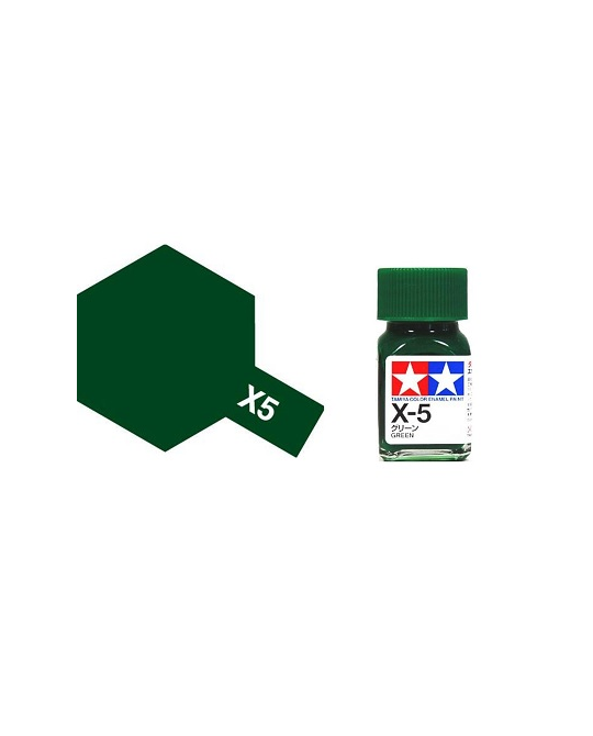 X-5 Enamel Paint - Green - 10ml - 8005