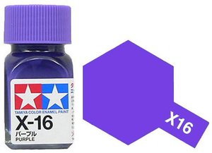 X-16 Enamel Paint - Purple - 10ml - 8016-paints-and-accessories-Hobbycorner