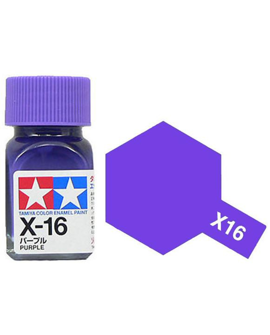 X-16 Enamel Paint - Purple - 10ml - 8016