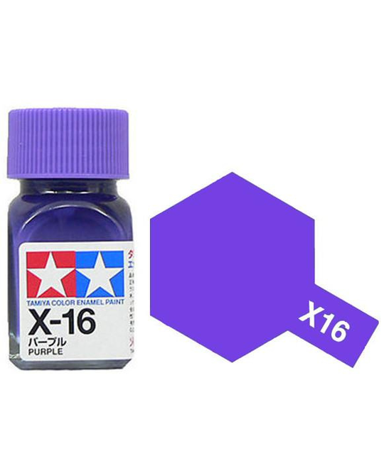 X-16 Enamel Paint - Purple - 10ml - 8016