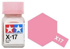 X-17 Enamel Paint - Pink - 10ml - 8017-paints-and-accessories-Hobbycorner