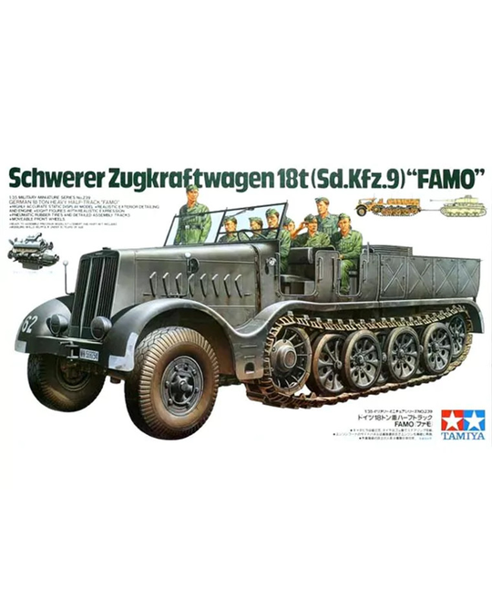 1/35 - German 18 Ton Heavy Half-Track - Famo - 35239