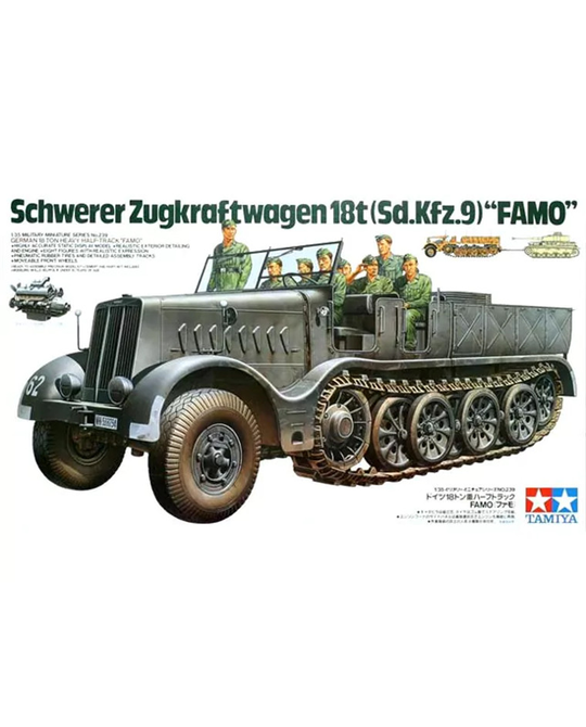 1/35 - German 18 Ton Heavy Half-Track - Famo - 35239