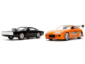 1/32 Fast & Furious Dom Dodge Charger RT & Brian Toyoya Supra Set - 31981-dicast-models-Hobbycorner