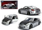 1/32 Nissan 370Z Silver with Black Hood - 31852