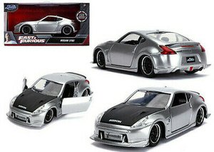 1/32 Nissan 370Z Silver with Black Hood - 31852-dicast-models-Hobbycorner