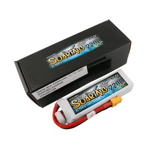 2200mAh 3S 11.1v 30C Soaring Series - XT60-batteries-and-accessories-Hobbycorner