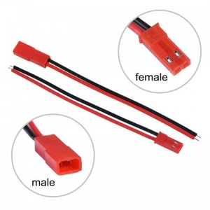 JST M/F set with 20AWG Silicone Wire-brands-Hobbycorner