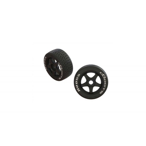 DBoots Hoons 42/100 2.9 Belted Tyre on 5-Spoke Wheel 17mm Hex - 550062-wheels-and-tires-Hobbycorner