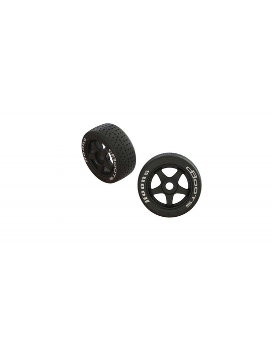 DBoots Hoons 42/100 2.9 Belted Tyre on 5-Spoke Wheel 17mm Hex - 550062