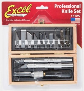 Professional 3Knife set with 10 Blades - 44390-tools-Hobbycorner