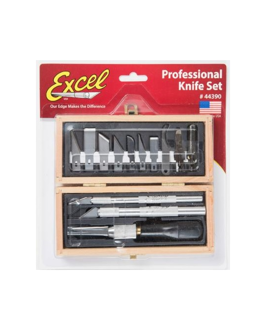 Professional 3Knife set with 10 Blades - 44390