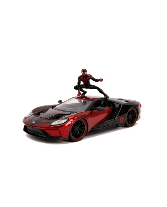 1/24 2017 Ford GT Die-cast Car with Miles Morales SpiderMan - 31190