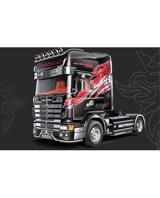 1/24 - Scania 164L Topclass - Show Truck - 3922