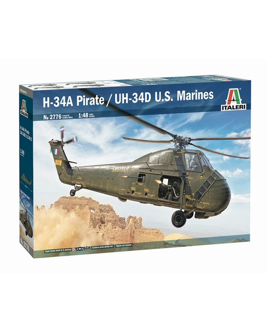 1/48 H-34A Pirate UH-34D U.S. Marines - 2776