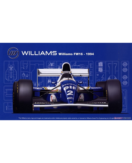 1/20 Williams Renault FW16 San Marino GP 1994 - 092126