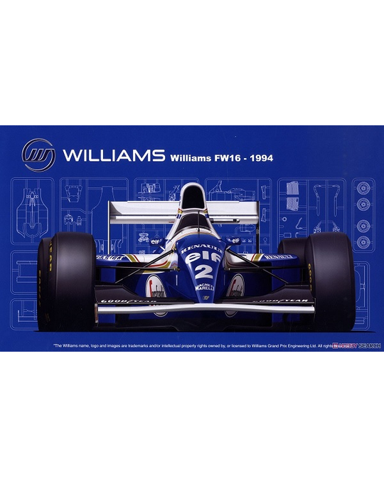 1/20 Williams Renault FW16 San Marino GP 1994 - 092126