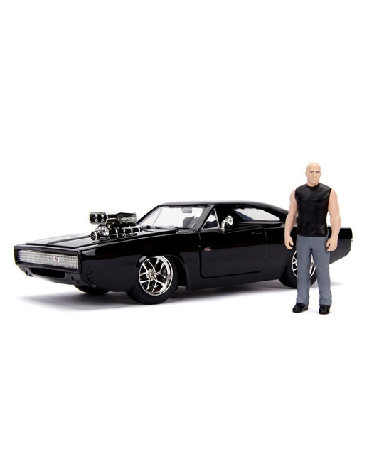 1/24 Dodge Charger R/T Fast & Furious Dom Figure - 30737