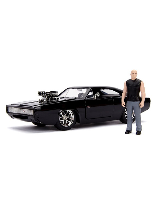 1/24 Dodge Charger R/T Fast & Furious Dom Figure - 30737