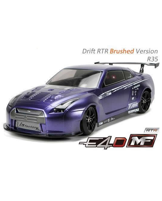 E4D-MF - R35 - 1/10 Electric 4WD Drift Car - RTR - 503017-R35