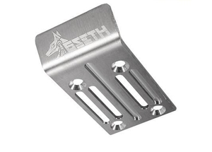 B8ER / SETH - CNC Machined Stainless Chassis Guard - 562074-rc---cars-and-trucks-Hobbycorner
