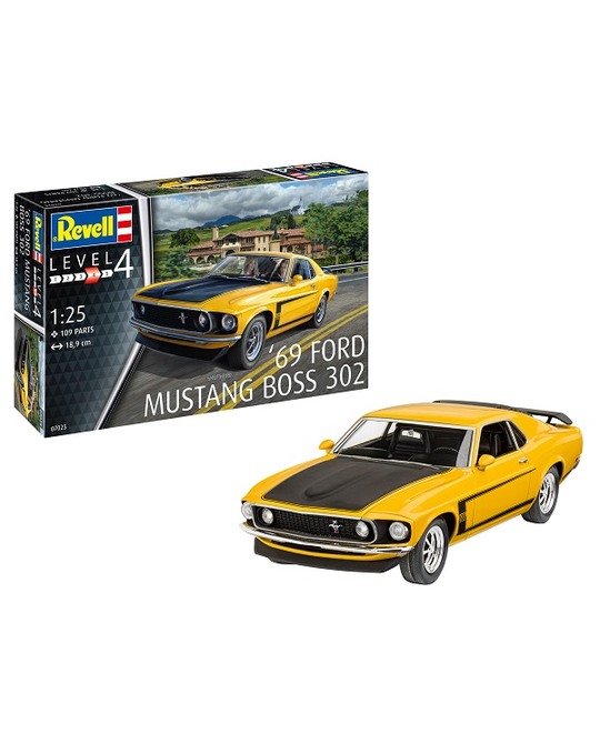 1/25 1969 Boss 302 Mustang - 07025