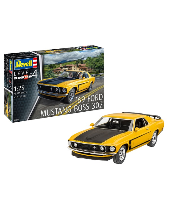 1/25 1969 Boss 302 Mustang - 07025