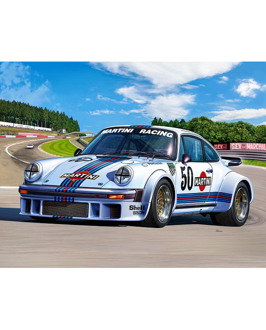 Maquette voiture : Porsche 934 RSR Jägermeiste - Revell - Rue des Maquettes