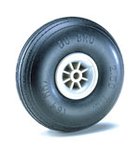 Wheel (2) Treaded Lightweight 1- 3/4" Dia - 175TL