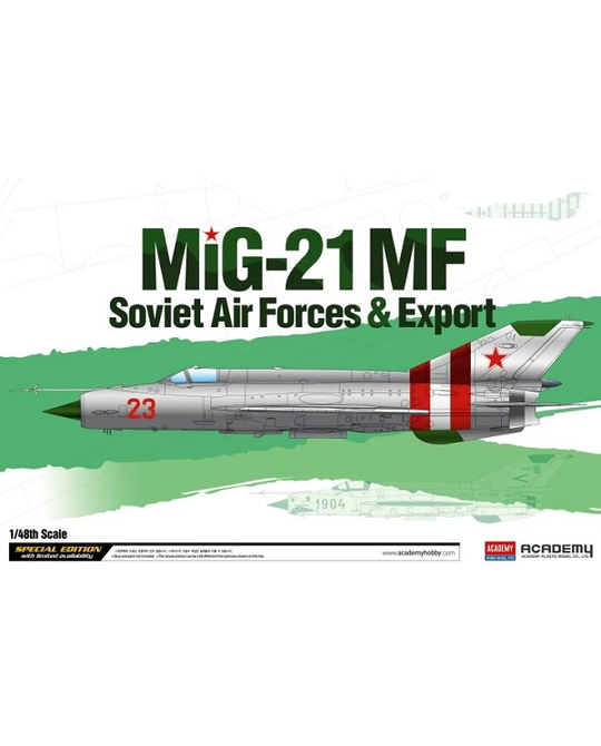 1/48 MIG-21MF Soviet Forces & Export - 12311