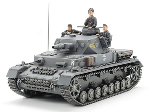 1/35 German Tank Panzerkampfwagen IV Ausf.F - 35374-model-kits-Hobbycorner
