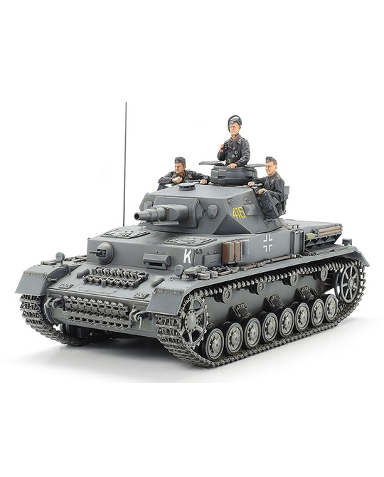 1/35 German Tank Panzerkampfwagen IV Ausf.F - 35374