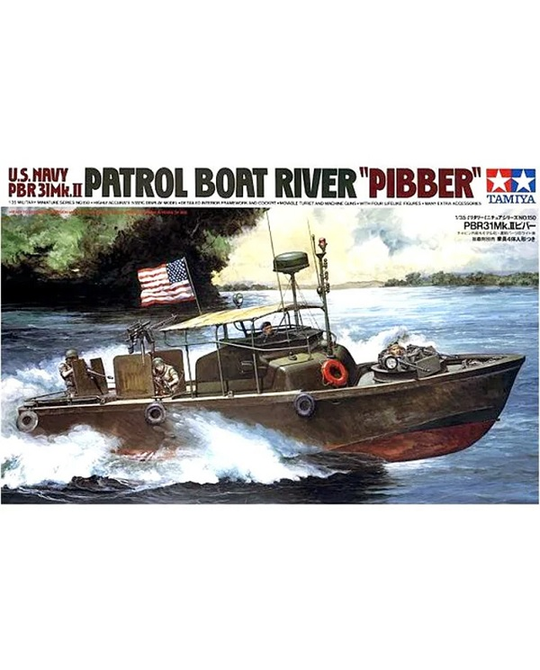 1/35 - U.S. Navy PBR31Mk.II Patrol Boat River - Pibber - 35150